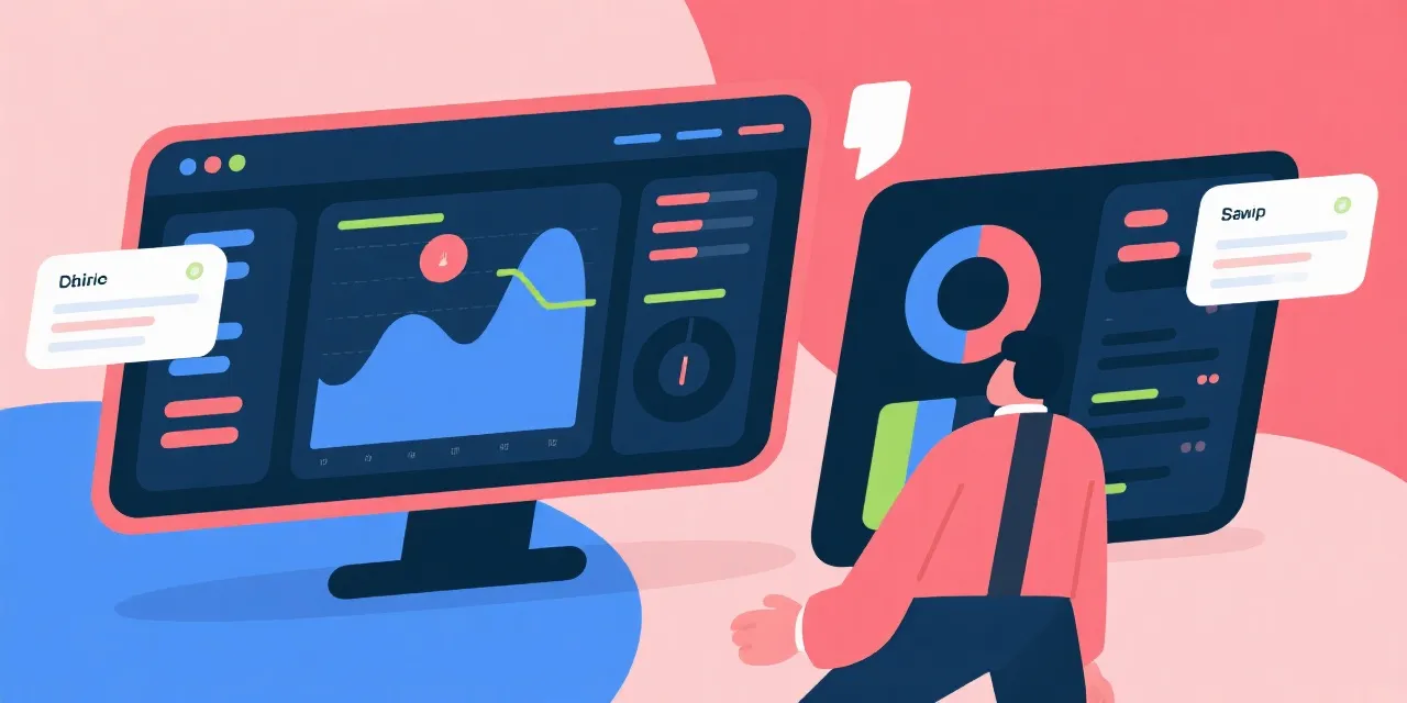 数据看板示意图